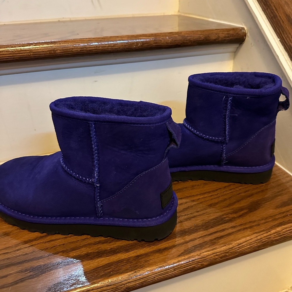 Purple Ugg Booties